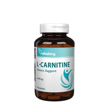 Vitaking L-Carnitine 680mg tabletta Fitness-Support 60x