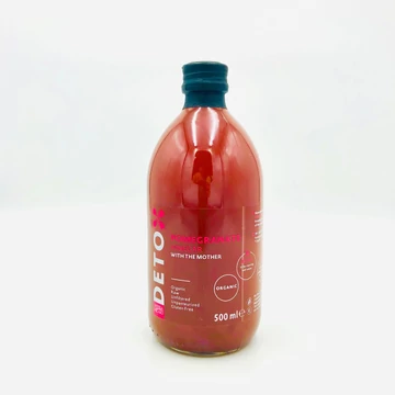 Deto bio szűretlen gránátalma ecet szirup anyaecettel 500ml