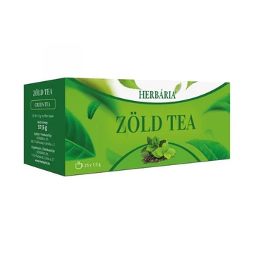 Herbária Zöld tea filteres 25x1,5g 37.5g