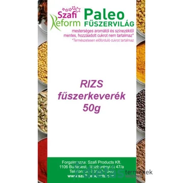 Szafi Paleo Rizs fűszerkeverék 50g
