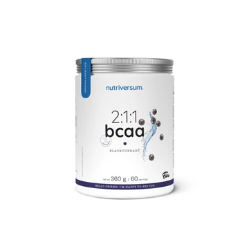 Nutriversum Flow 2:1:1 BCAA+GLUTA feketeribizli 360g
