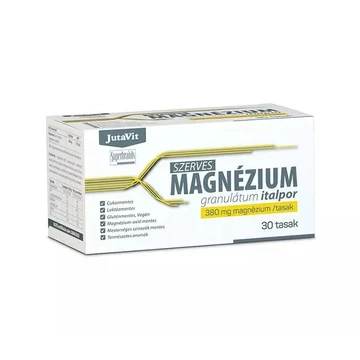 Jutavit szerves Magnézium granulátum 380mg/tasak 30db