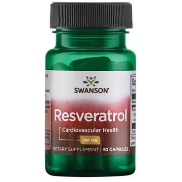 Swanson Resveratrol 100mg kapszula 30x