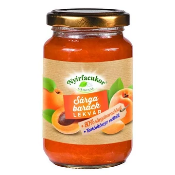 Nyírfacukor prémium sárgabarack lekvár 230g