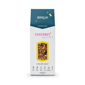 Hesters Life Choconut Cookies reggeliző gabonapehely 320g