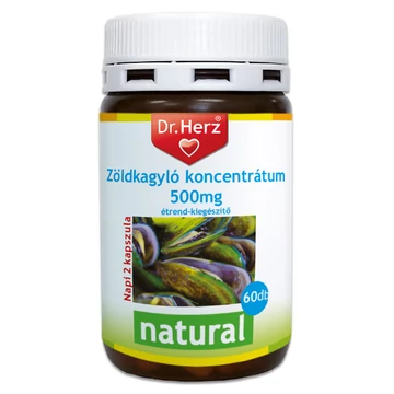 Dr Herz Új-Zélandi Zöldkagyló 500 mg + Glükozaminoglikán 60x