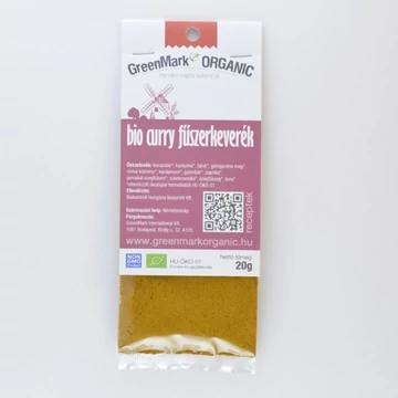 GreenMark bio Curry fűszerkeverék 20g