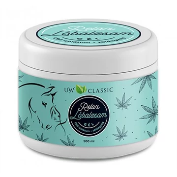 UW Classic lóbalzsam relax gél CBD+zöldagyaggal 500ml