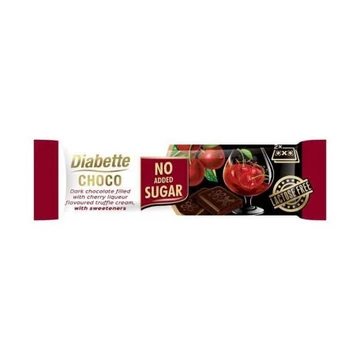 Dibette Nas meggyes trüffel ízű krémmel tölt.étcsokoládé 25g
