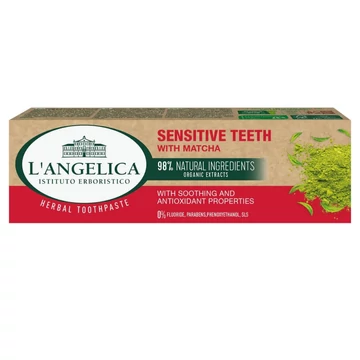 L'angelica herbal fogkrém matcha érzékeny fogakra 75ml