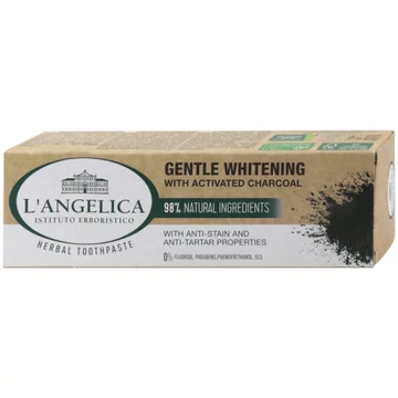 L'Angelica herbal fogkrém aktív szén fehérítő 75ml