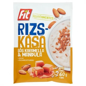 Fit reggeli rizskása inulinnal sós karamell mandulával 60g