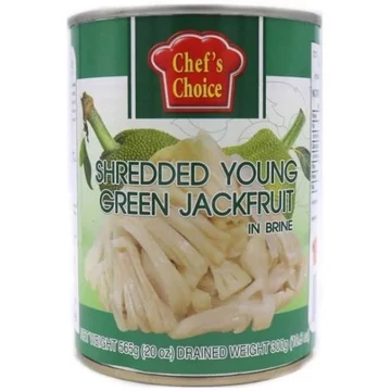 Chefs Choice apróra vágott Jackfruit konzerv 565g