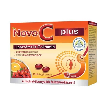 Novo C plus Liposzómás Retard c-vitamin kapszula 300mg 30x