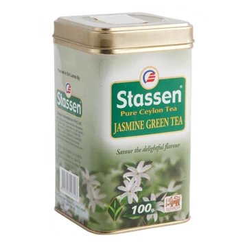 Stassen Jasmine Green Tea fémdobozos 100g