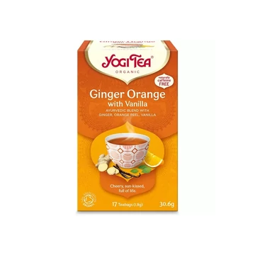 Yogi bio tea Narancsos gyömbér vaníliával 17x