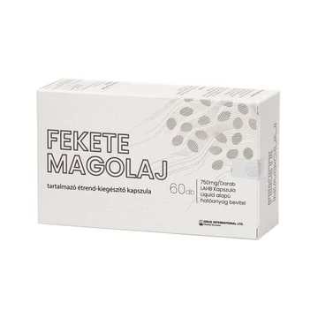 Bio Vitality Fekete magolaj kapszula 60x