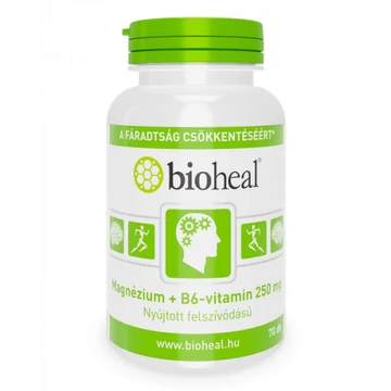Bioheal szerves Magnézium+B6 vitamin tabletta 70x
