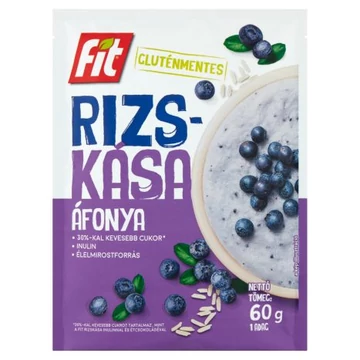 Fit reggeli Rizskása Áfonyával 60g
