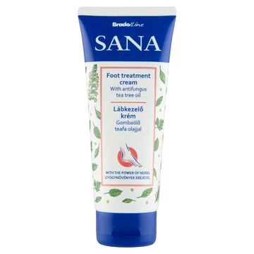 Sana lábkezelő krém gombaölő teafaolajjal 100ml