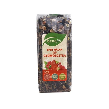 Benefitt tea Eper-málna 100g