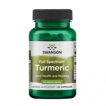 Swanson Turmeric [kurkuma] kapszula 720mg 100x