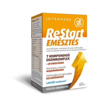 Interherb ReStart Emésztés kapszula 60x