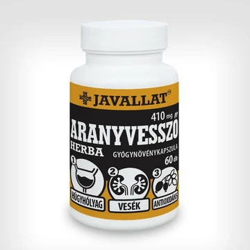 Javallat Aranyvessző herba kapszula 60x