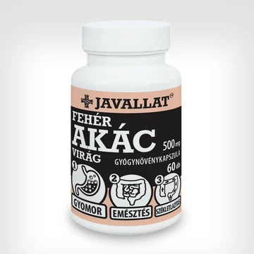Javallat akácvirág kapszula 60x
