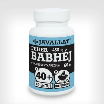 Javallat fehér babhéj kapszula 60x