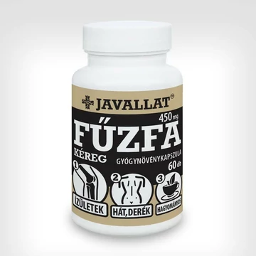 Javallat fűzfakéreg C-vitaminnal kapszula 60x