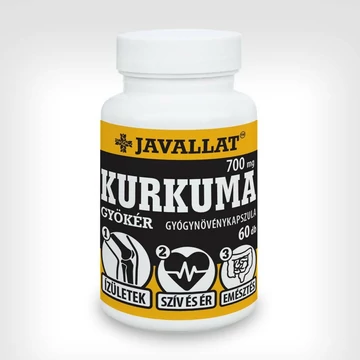 Javallat kurkuma kapszula 60x