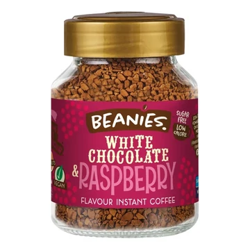 Beanies Fehércsokoládé-Málna ízű instant kávé 50g