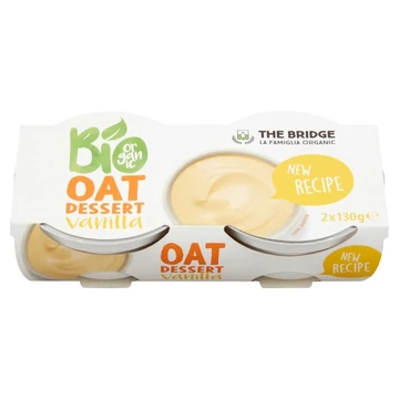 The Bridge bio zab desszert vaniliás 2x130gr 260g