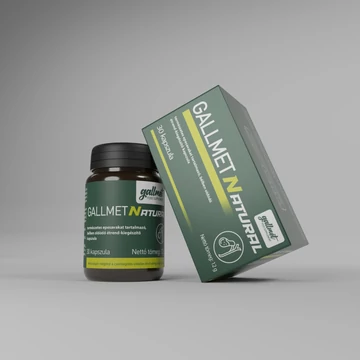Gallmet Natural természetes epesav kapszula 30x