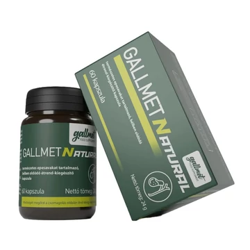 Gallmet Natural természetes epesav kapszula 60x
