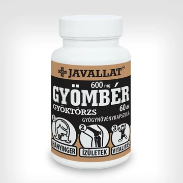 Javallat gyömbér kapszula 60x