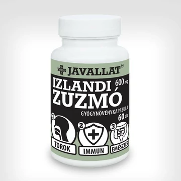 Javallat izlandi zúzmó kapszula 60x