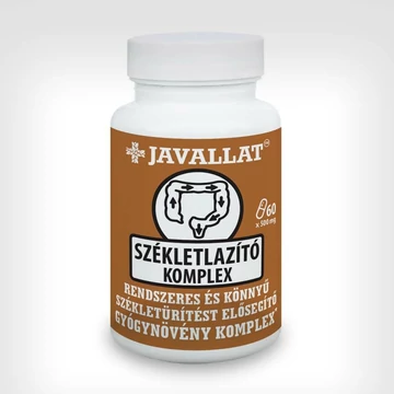 Javallat komplex székletlazító kapszula 60x