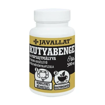Javallat kutyabenge kéreg& papsajtmályva kapszula 60x