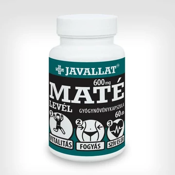 Javallat maté levél kapszula 60x