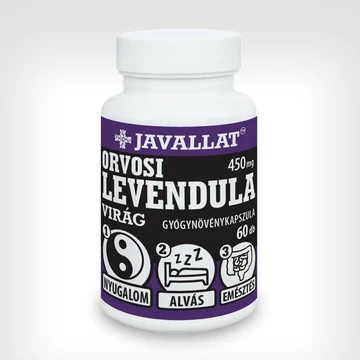 Javallat orvosi levendulavirág kapszula 60x