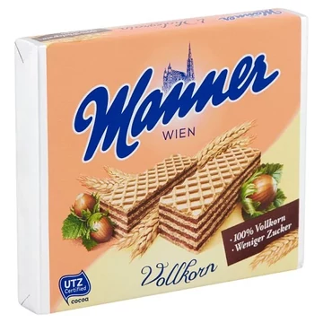 Manner mogyorókrémmel töltött ostya 75g