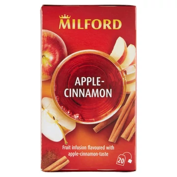 Milford alma-fahéj ízű gyümölcstea 20x2,5g 20x