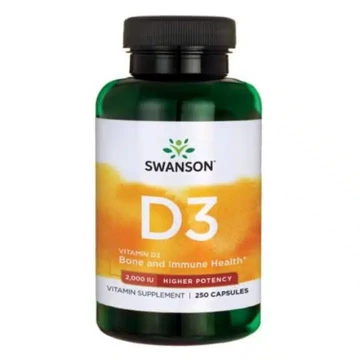 Swanson D3-vitamin 2000NE 250x