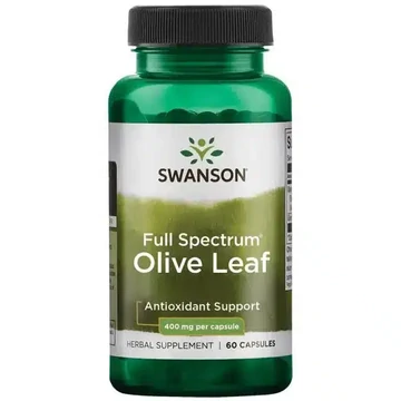 Swanson full spektrumú olajfa levél kapszula 400mg 60x