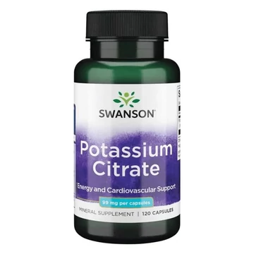 Swanson potassium citrát 99mg 120x