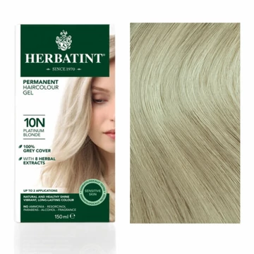 Herbatint 10N platinaszőke hajfesték 150ml