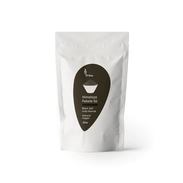 Prana bio őrölt fekete só 250g
