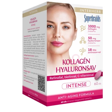 Interherb Kollagén Hyaluronsav szépségformula INTENSE 60x